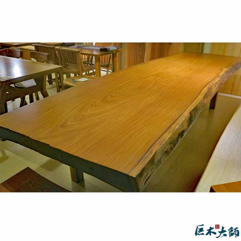 桌板 非洲柚木原木大板59