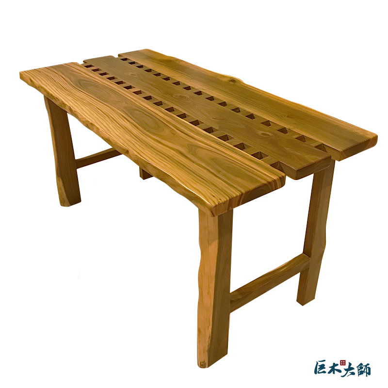 新竹 綠檀 原木桌 餐桌