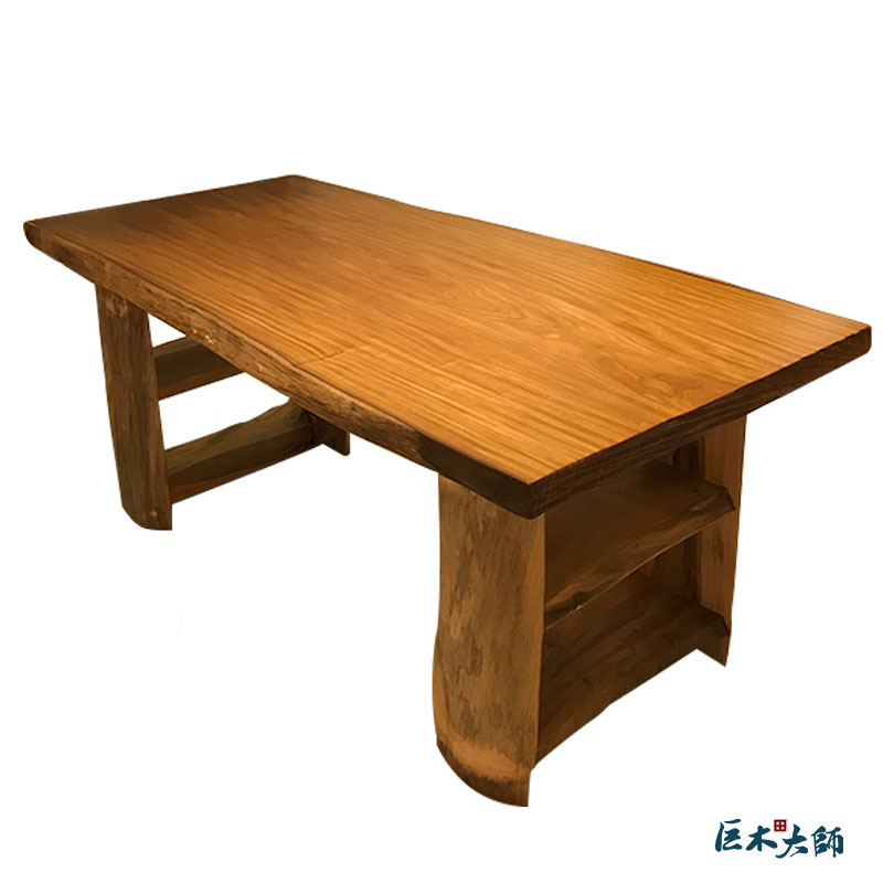 新竹 非洲柚木 原木桌 書桌